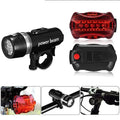 5 LED Bike Light Bicycle Front Back Light Set MTB Bicycle Headlight Butterfly Taillight Cycling Safety Warning Light Bike Lamp