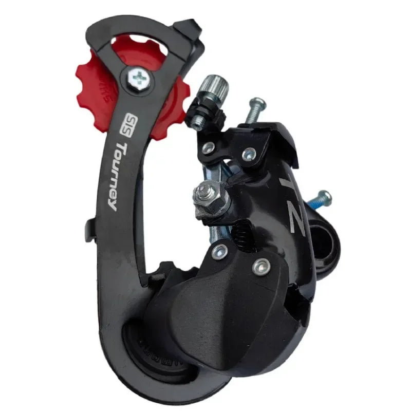 Mountain Bike TZ-50 Rear Dial Eye Dial Bicycle Accessorie Derailleur 6 7 Speed MTB Bike Mountain Bicycle Derailleur Transmission