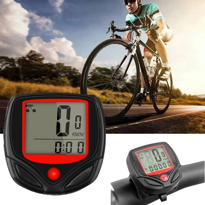 Bicycle Speedometer & stopwatch computer SB 318 Bicycle speed calculator & stopwatch Digital speedometer Odometer bicycle meter bicycle