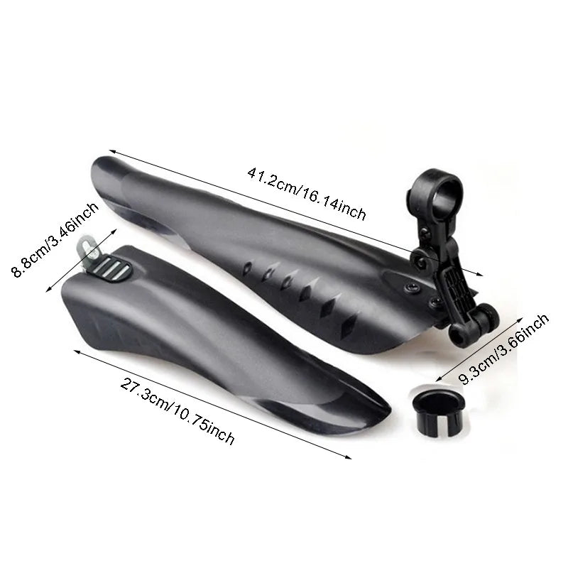 Bicycle Black Mudguard