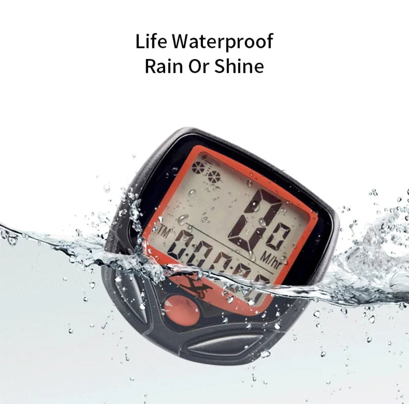 Bicycle Speedometer & stopwatch computer SB 318 Bicycle speed calculator & stopwatch Digital speedometer Odometer bicycle meter bicycle