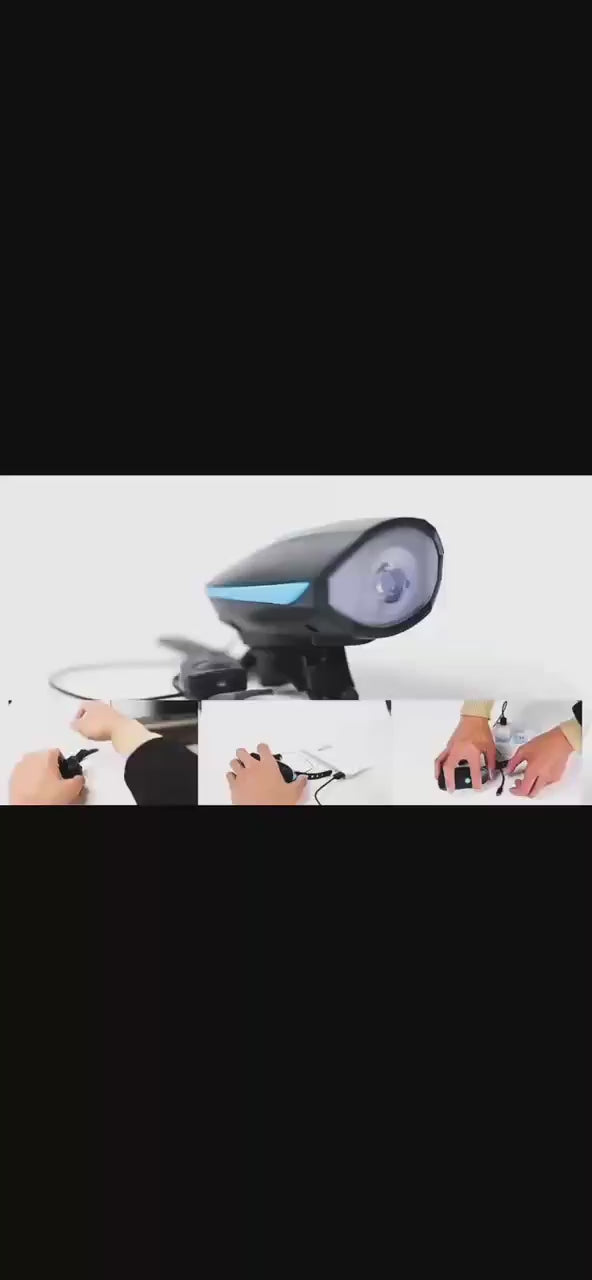 Rechargeable horn And Light For Bicycle